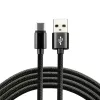 everActive kabel USB-C 1m - Czarny, pleciony, szybkie ładowanie, 3A - CBB-1CB