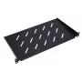 Półka rack Extralink Extralink Shelf 1U 250mm Czarny 19 cali