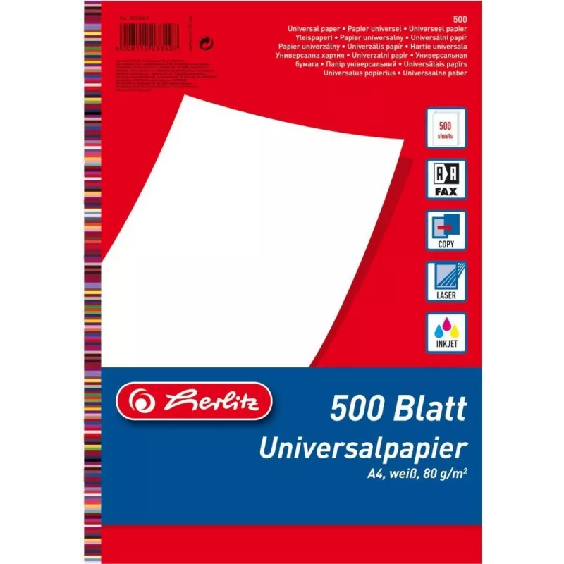 Papier do druku A4 Herlitz 5033402 500 arkuszy biały