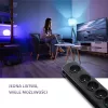 Listwa przeciwprzepięciowa Qoltec 50171 Czarna 7 gniazd AC 230V 1,5m