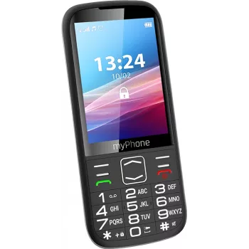 myPhone HALO 4 LTE | Czarny | 3,5 cala | TFT | 128 MB | 64 MB | Dual SIM | 3G | Bluetooth | Rozdzielczość aparatu głównego 2 MP | 2500 mAh