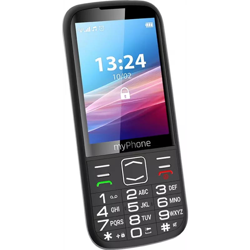 myPhone HALO 4 LTE | Czarny | 3,5 cala | TFT | 128 MB | 64 MB | Dual SIM | 3G | Bluetooth | Rozdzielczość aparatu głównego 2 MP | 2500 mAh