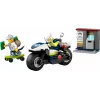 Zestaw LEGO City Pościg na motocyklu policyjnym 60455 — 65 elementów, 2 minifigurki, wiek 4+