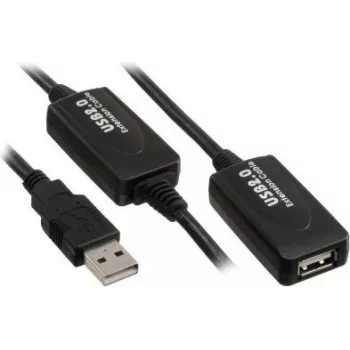 Kabel USB Kindermann 5771000110 USB 2.0 10 m Czarny