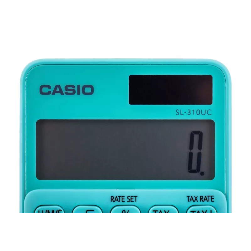 Casio kieszonkowy kalkulator SL-310UC-GN zielony