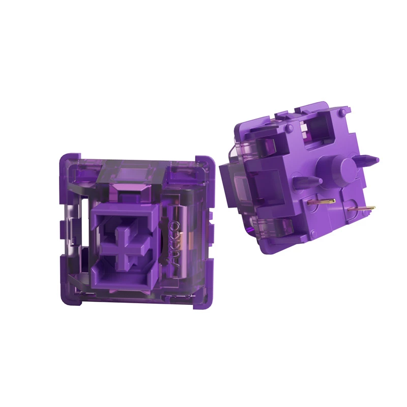 Akko V3 Pro Lavender Purple przełącznik mechaniczny, 5-pin, taktylny, trzpień MX, 40 g, 45 szt.