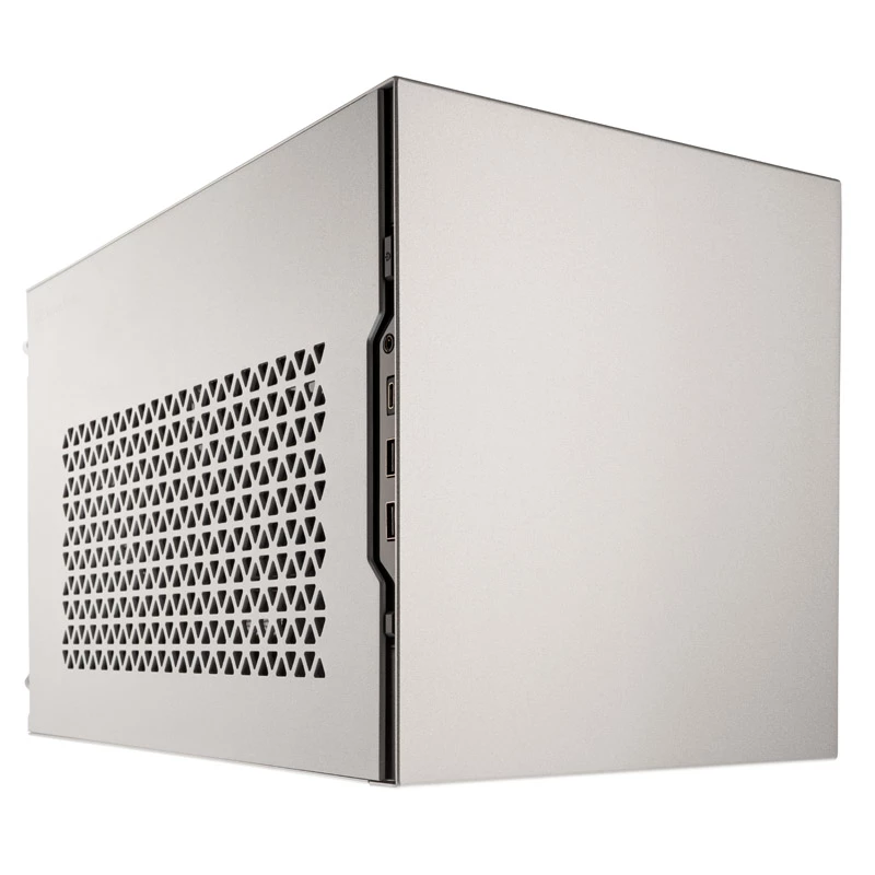 Obudowa Mini-ITX SILVERSTONE SST-SG15S, kompaktowa aluminiowa obudowa srebrna
