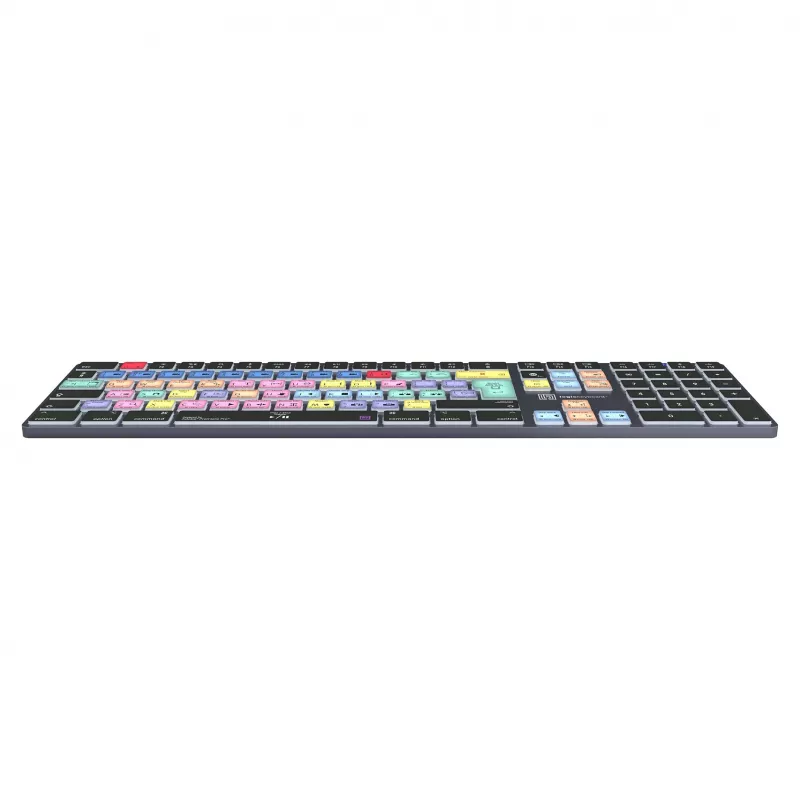 Klawiatura LogicKeyboard Titan DE Mac do Adobe Premiere Pro CC — układ niemiecki