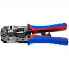 Knipex 97 51 13 zaciskarka do kabli narzędzie zaciskowe Czarny, Niebieski, Czerwony