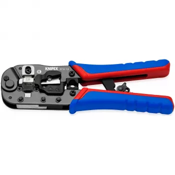 Knipex 97 51 13 zaciskarka do kabli narzędzie zaciskowe Czarny, Niebieski, Czerwony