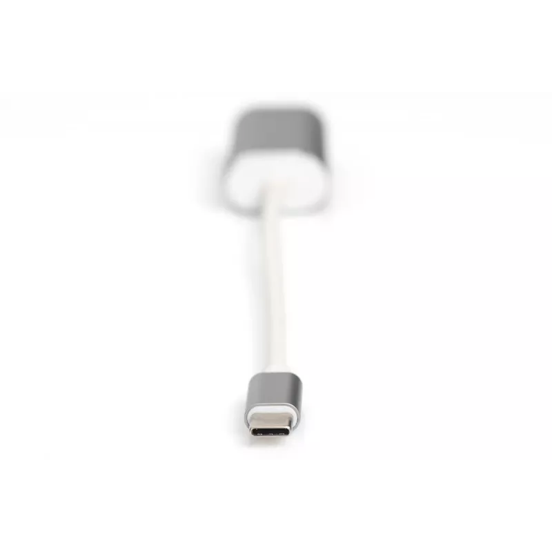 DIGITUS DA-70837 Adapter graficzny VGA 1080p FHD na USB 3.0 Type C, aluminiowy