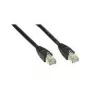 Wentronic Goobay Kabel krosowy CAT 5e, U/UTP, Czarny, 20 m - Mieszanka miedzi CCA (68648)