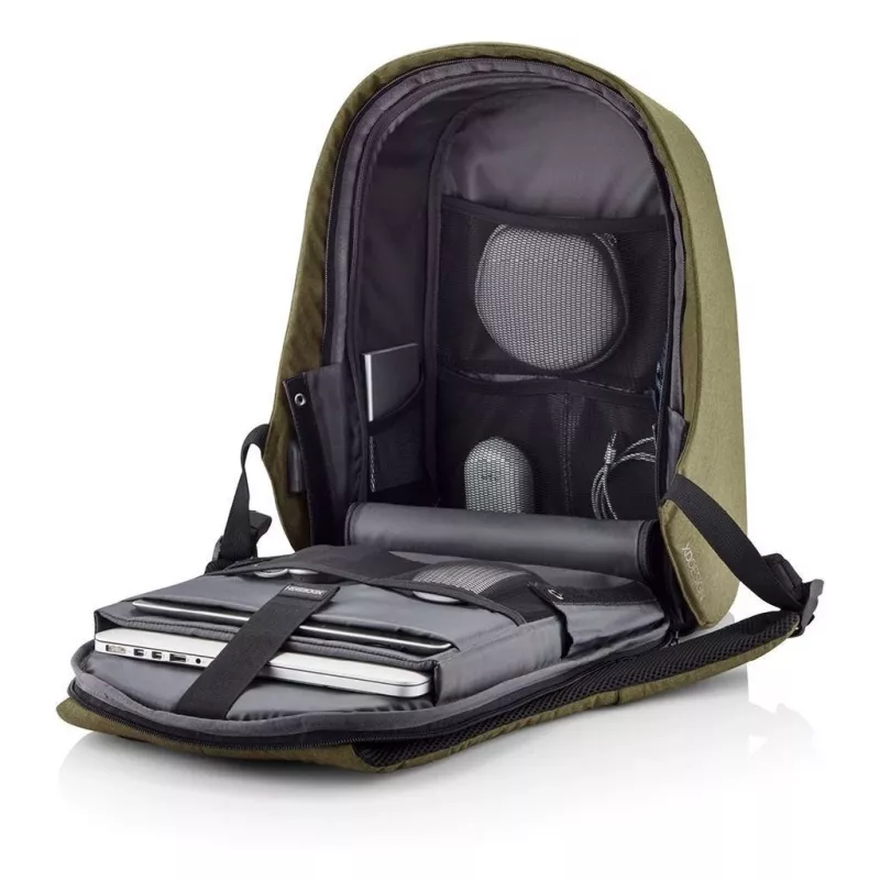 Plecak XD-Design Bobby Hero Small Casualny zielony ze skóry PU
