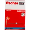 Fischer 537258 kołek rozporowy / kołek do ściany 50 szt. Zestaw wkrętów i kołków 50 mm