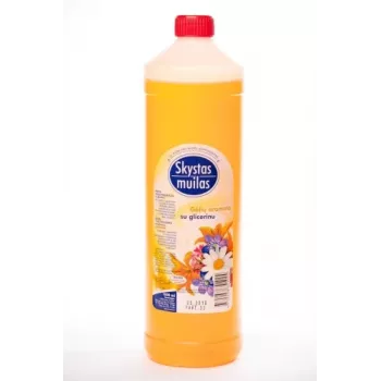 Mydło, w płynie, z gliceryną, zapach kwiatowy, 1l