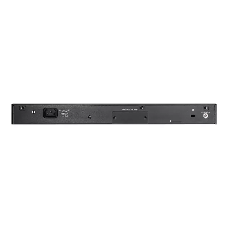 D-Link 52-portowy Gigabitowy Stackowalny Przełącznik Zarządzany POE z 4 x 10G SFP+