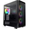 Obudowa komputerowa Montech X5 Midi Tower Czarna ATX 3x wentylatory 140mm