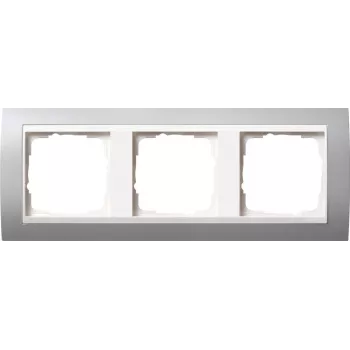 GIRA 0213326 Płytka ścienna/Osłona przełącznika Aluminium - Biały (0213326)