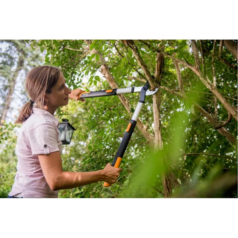 Fiskars SmartFit Telescopic Lopper 915mm L86 czarno-pomarańczowy (1013564)