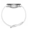 Samsung Galaxy Watch 8 3,3 cm (1,3 cala) AMOLED 40 mm Cyfrowy 438 x 438 pikseli Ekran dotykowy Srebrny Wi-Fi GPS (satelitarny)