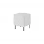 Zestaw szafek nocnych Cama Meble HOLE — 2 szt., 44×40,5×53,5 cm, biały mat, MDF/płyta wiórowa, rama 16 mm