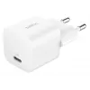 Ładowarka Belkin BoostCharge 25W USB-C PD (wewnętrzna AC) Biała — do przenośnych konsol do gier, smartfonów, tabletów