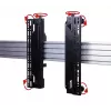 Universalne ramiona interfejsu z mikroregulacją B-Tech BT8390-VESA400MAF/B