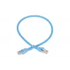 Extralink LAN Patchcord Kat.6A RJ-45 Cat6a 0.5m Niebieski