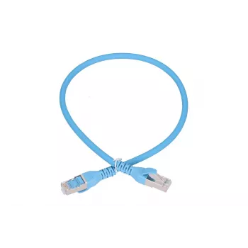 Extralink LAN Patchcord Kat.6A RJ-45 Cat6a 0.5m Niebieski