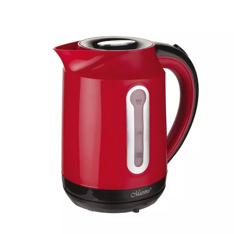 Czajnik elektryczny MAESTRO MR-041 (MR-041-Czerwony) 1,7 L 2000 W Czarny, Czerwony