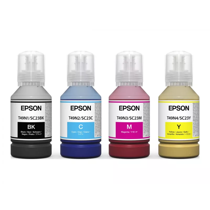 Wkład atramentowy Epson Czarny 140 ml do SC-T3100x (Oryginalny C13T49H10N)