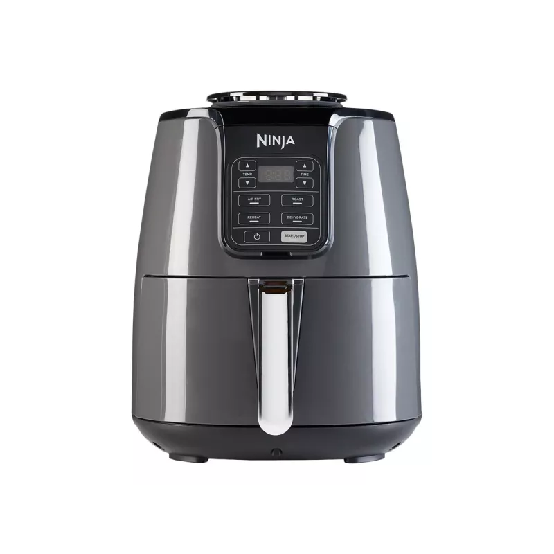 Ninja AF100 Pojedyncza 3,8 L Wolnostojąca 1550 W Frytkownica na gorące powietrze Czarny