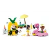 Zestaw konstrukcyjny LEGO Friends 42658 Pool Party z jednorożcem i flamingiem, postacie i akcesoria
