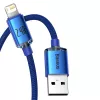 Kabel Lightning Baseus CAJY000003 1,2 m niebieski 2,4 A
