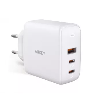 AUKEY PA-B6S biały Omni a Mix GaN ultraszybka ładowarka ścienna