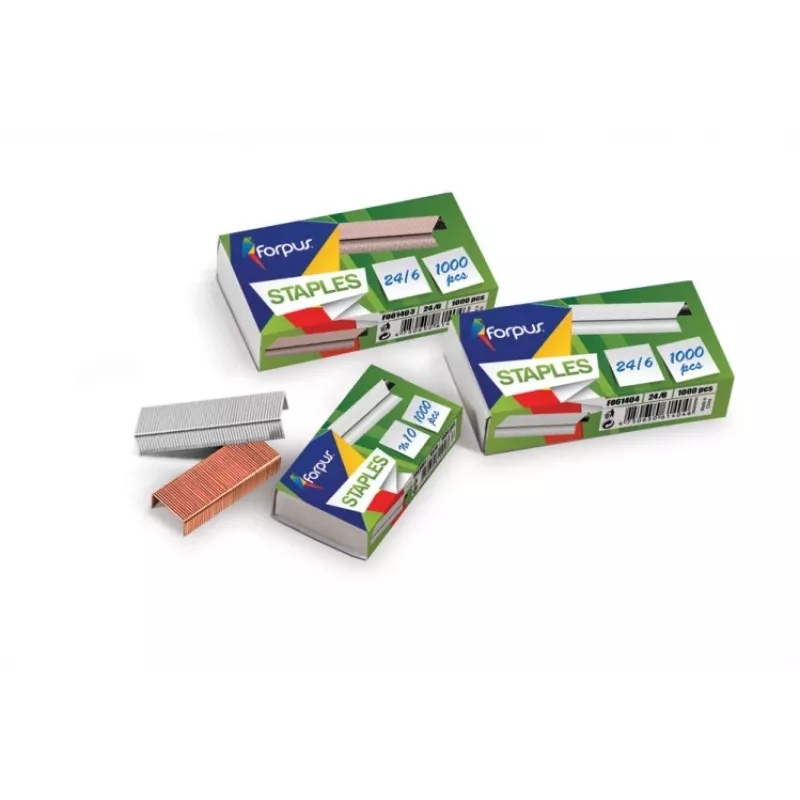 Paczka zszywek Forpus FO61401 1000 zszywek