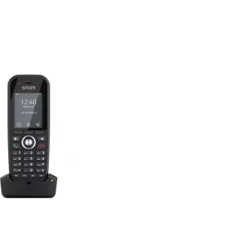 DECT telephone Snom M30 IP DECT Handset Wireless handset Czarny