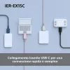 Sony IER-EX15C Zestaw słuchawkowy Przewodowy Douszny Rozmowy/Muzyka USB Typu-C Biały