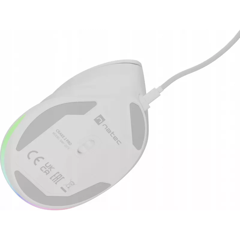 NATEC Crake 2 Pro mysz Uniwersalny dla praworęcznych USB typu A Optyczna 12800 DPI