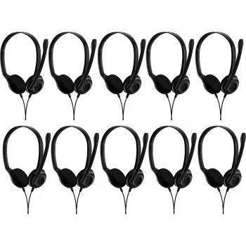 ZESTAW EPOS SENNHEISER EDU 10, WTYCZKA 3,5 MM DO PC, MAC, CHROMEBOOK, TABLET - ZESTAW ZAWIERA 10 SZT.