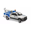 Auto Dodge RAM 2500 Service z obrotowym światłem Rooster BRUDER 02509