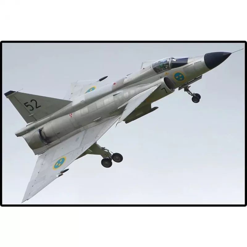 Zestaw konstrukcyjny Cobi Blocks Saab AJ 37 Viggen 881 elementów