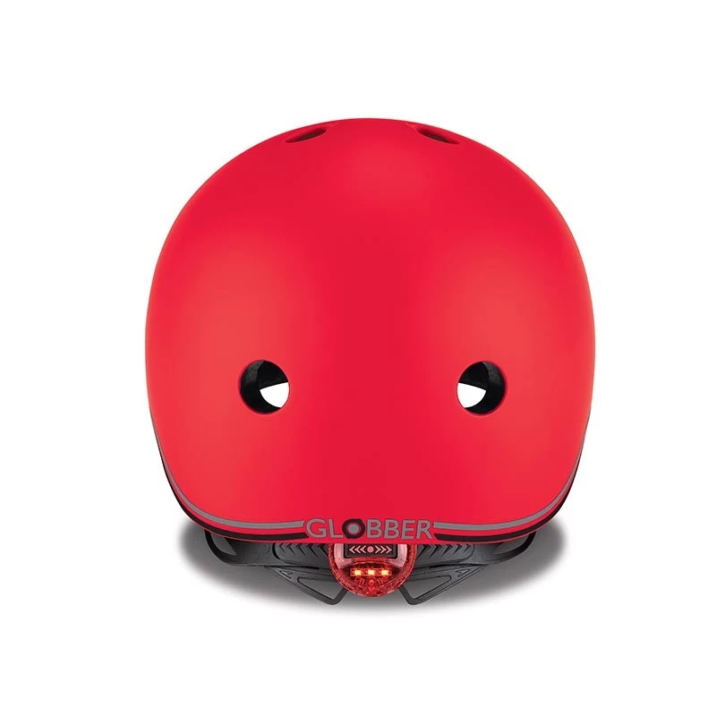 Globber | Czerwony | Kask | Go Up Lights, XXS/XS (45-51 cm)