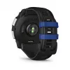 Smartwatch GARMIN Instinct 3.05 cm (1,2 cala) AMOLED 45 mm 390x390 px ekran dotykowy czarny biały GPS 4 GB 53 g pasek silikonowy
