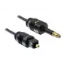 Toslink kabel audio DeLOCK 82876 2m Mini-TOSLINK Czarny