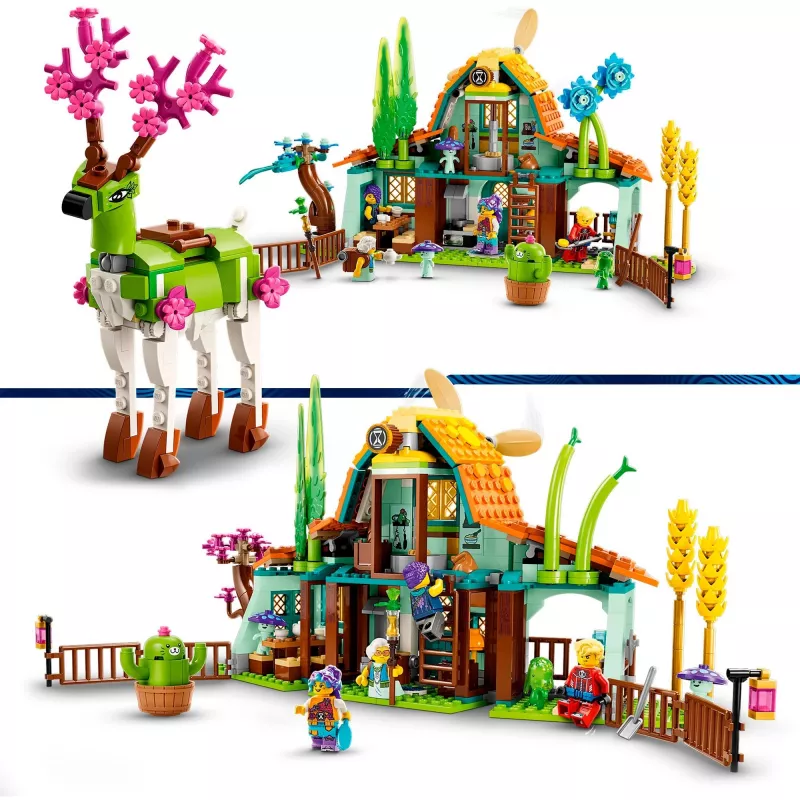 Zestaw klocków LEGO DREAMZzz Stajnia dla stworzeń 71459 — zestaw do zabawy z fantastycznymi stworzeniami LEGO