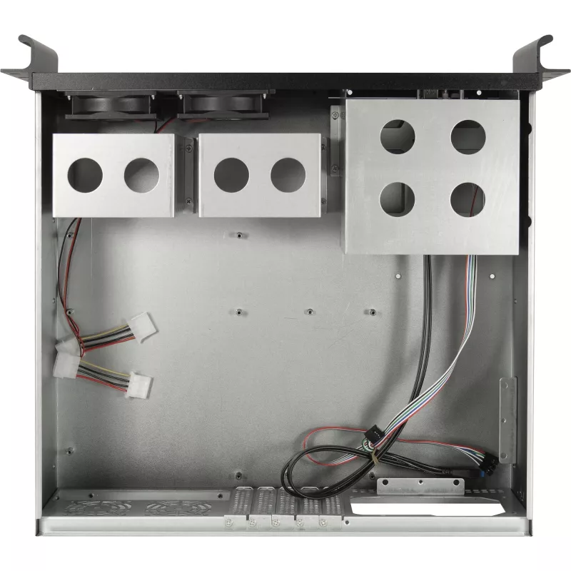 Obudowa serwerowa Inter-Tech 3U-K-340L Czarna ATX Wentylatory 60mm