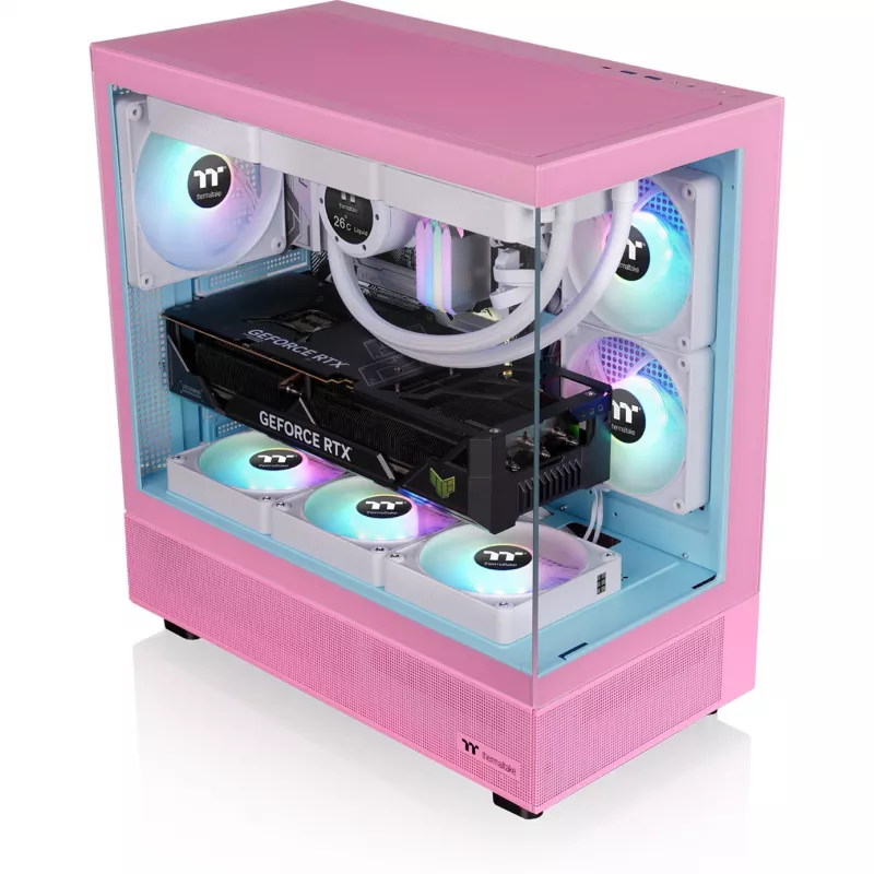 Thermaltake View 270 Plus TG ARGB Bubble Pink - Obudowa - ATX - Midi/Mini Tower - ATX