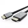 Kabel Mini DisplayPort do HDMI CABLETIME 1 m, 4K@30Hz, pasywny adapter kablowya