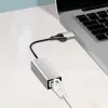 Adapter Ethernet USB-A/-C do 2,5G, szary